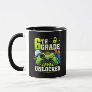 Taza De vuelta a la escuela nivel 6to sexto grado desbl
