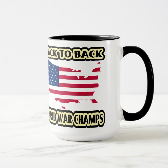 Taza De vuelta a los Campos de Guerra Mundial (Derecha)