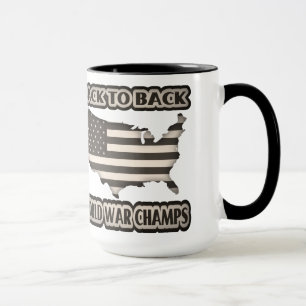 Taza De vuelta a los Campos de Guerra Mundial