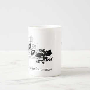 Taza de Wellington de la porcelana de hueso