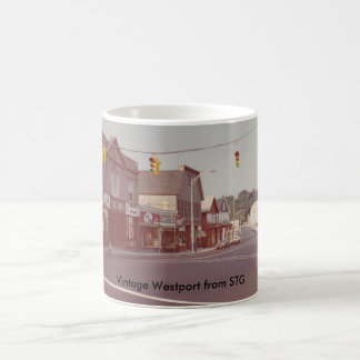 Taza de Westport del vintage - teatro de Bellos