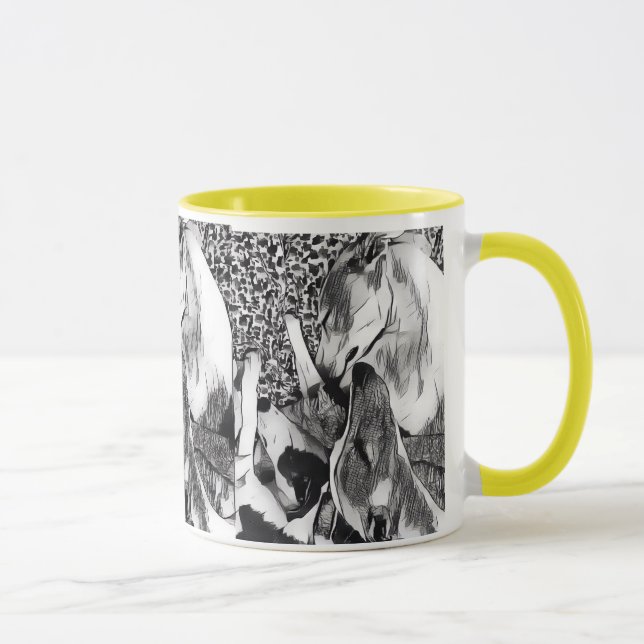Taza de Whippets (Derecha)
