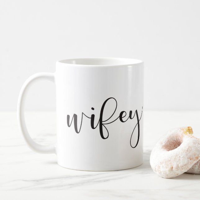 Taza de Wifey (Con donut)