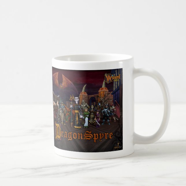 Taza de Wizard101 Dragonspyre (Derecha)