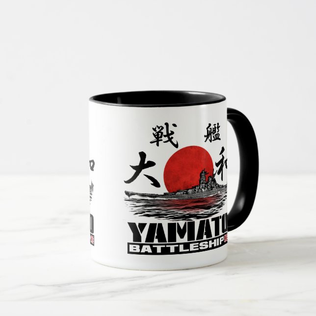 Taza de Yamato del acorazado (Anverso derecho)