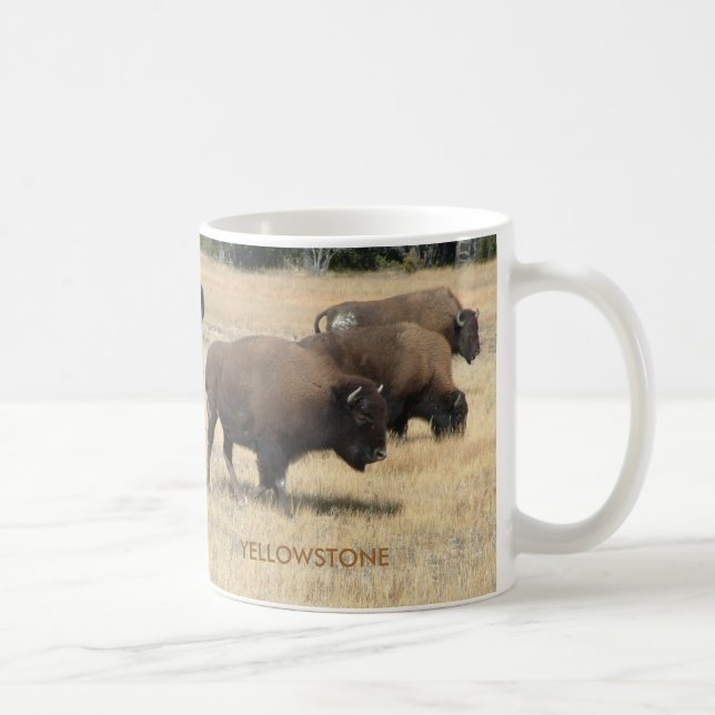 TAZA DE YELLOWSTONE DEL BÚFALO (Derecha)