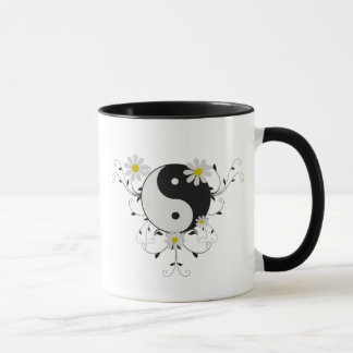 Taza de Yin Yang de la margarita