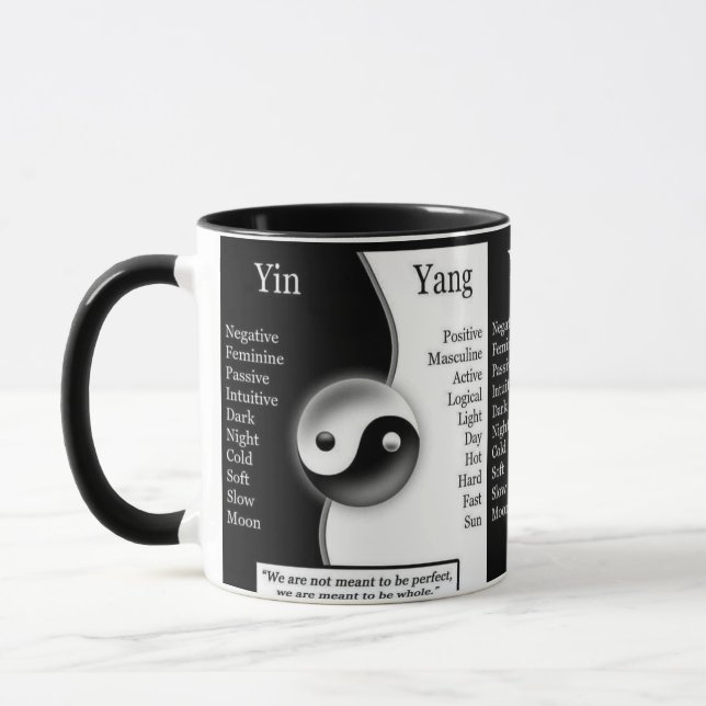 TAZA DE YING YANG (Izquierda)