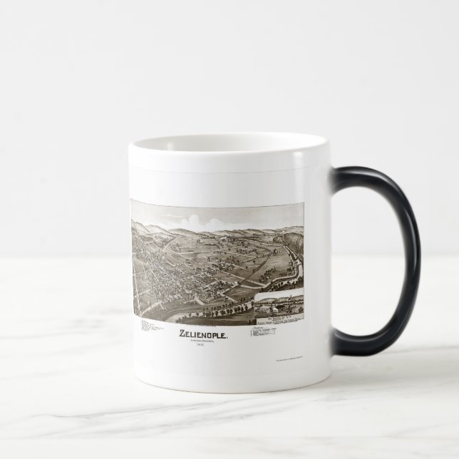 Taza de Zelienople el condado de Butler (Derecha)