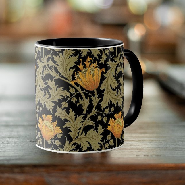 Taza Dearle Gold Anemones William Morris (Subido por el creador)