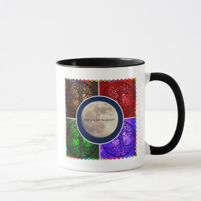 Taza Debajo de los cielos de agosto… (Derecha)