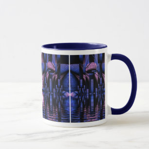 Taza Debajo de una luna de la lavanda