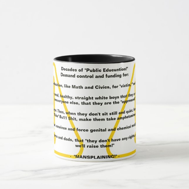Taza Décadas de "Educación Pública!"   (Centro)