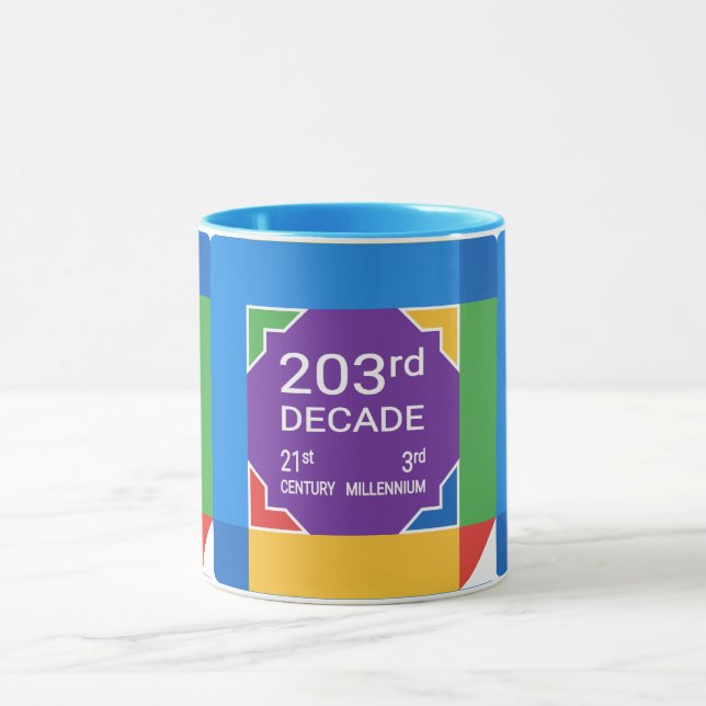 Taza Decenio 203 (Año Nuevo 2021-2030) (Centro)