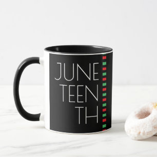 Taza Decimoctavo Día Verde Negro Rojo