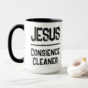 Taza Declaración de fe cristiana limpiador de concienci