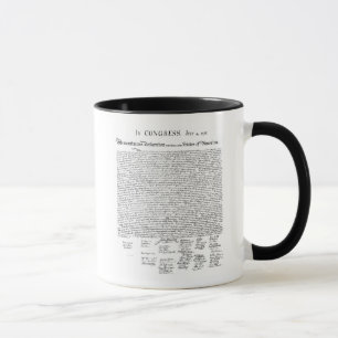 Taza Declaración de Independencia Mug