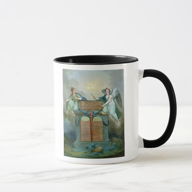Taza Declaración de las derechas del hombre y del (Derecha)