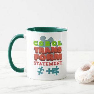 Taza Declaración de Transformación de Programación Cobo
