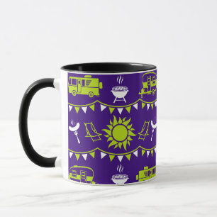Taza Decoración de camping de caravana