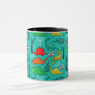 Taza Decoración de guardería de dinosaurios para niños 