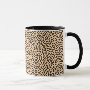 Taza Decoración del guepardo de la piel