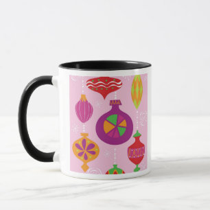 Taza Decoración numerosa del navidad ilustrada en diffe