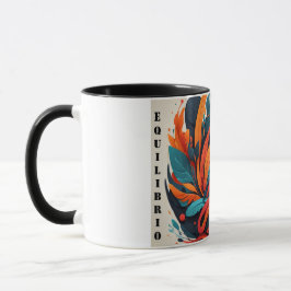Taza Decorativa Arte Simbólico Equilibrio