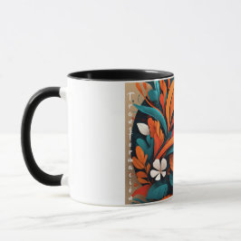 Taza Decorativa Arte Simbólico Transformación