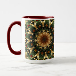 Taza Decorative Holiday Mug