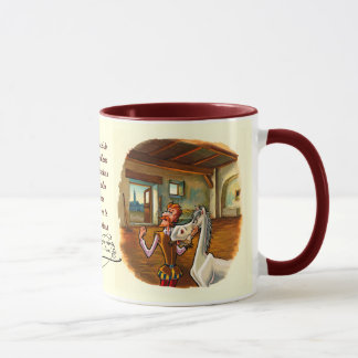 Taza Dedicado a Rocinante, el caballo del Don Quijote