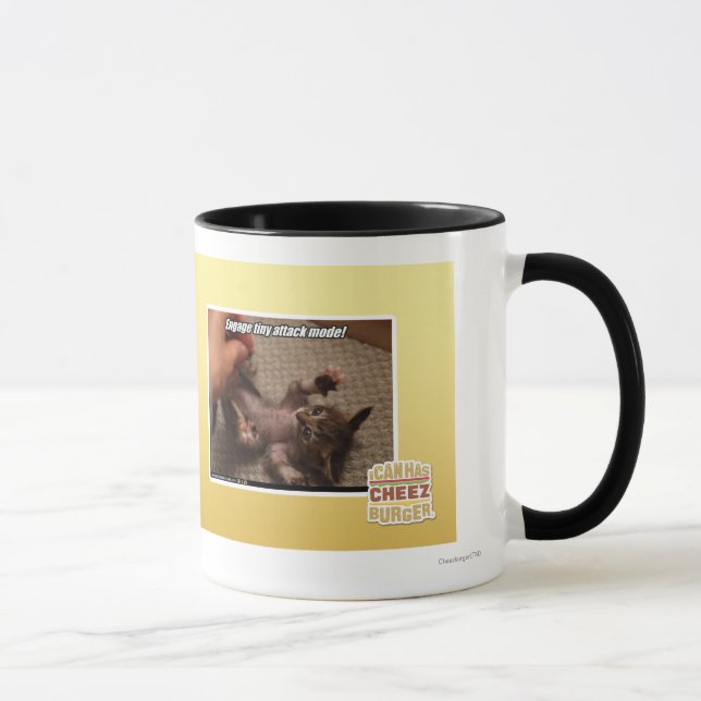 Taza ¡Dedique el modo minúsculo del ataque! (Derecha)
