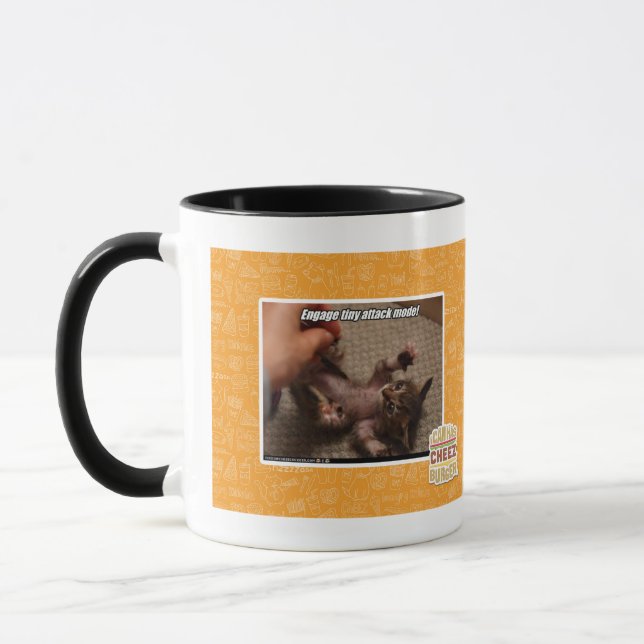 Taza ¡Dedique el modo minúsculo del ataque! (Izquierda)