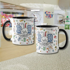 Taza "Dedo Arriba" Personalizado del Día del Padre