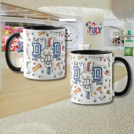 Taza "Dedo Arriba" Personalizado del Día del Padre