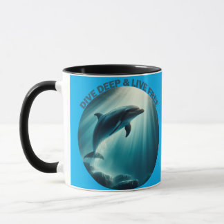Taza Deep Live Free Dolphin