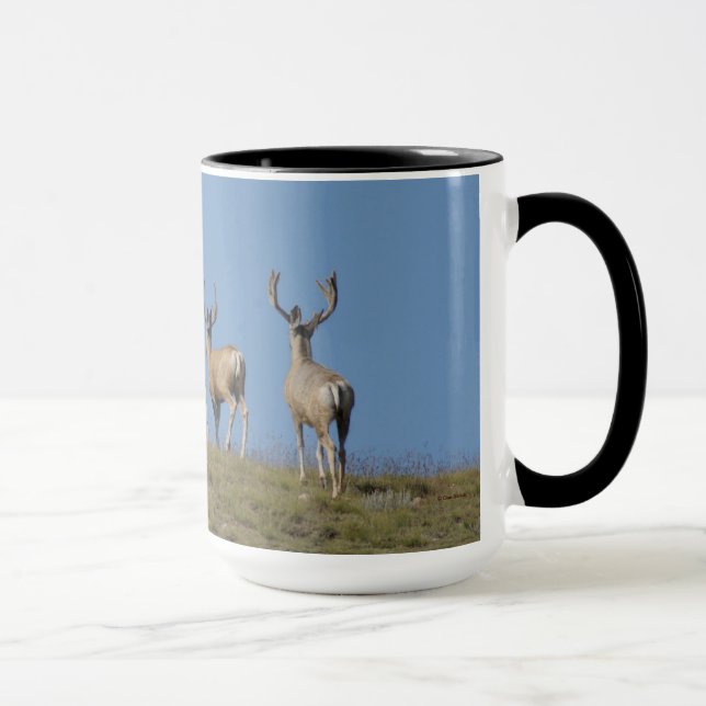 Taza Deer de mula D9 en terciopelo (Derecha)