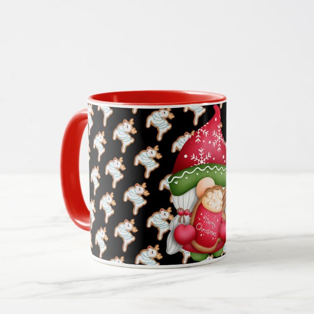 Taza Deer Gnome Personalizar Color (Anverso izquierdo)