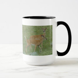 Taza Deer Young Bucks D6 de cola blanca