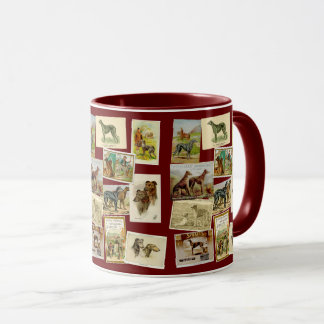 Taza Deerhound Vintage