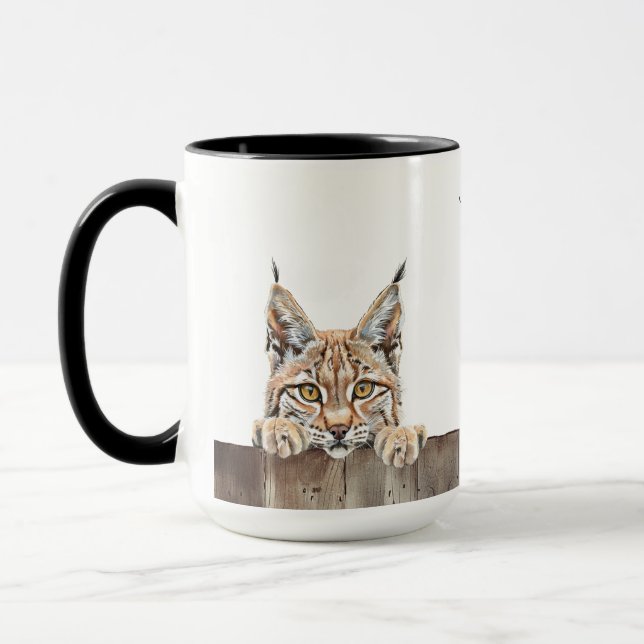 Taza Deert Lynx Cat Mug (Izquierda)