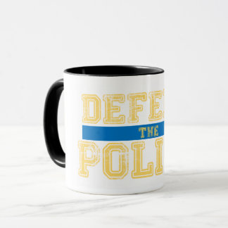 Taza Defender a la policía
