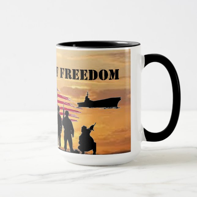 TAZA DEFENSORES DE LA LIBERTAD (Derecha)
