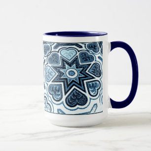 Taza Defiende el corazón azul