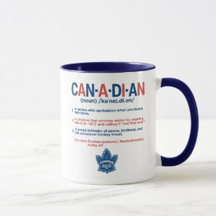 Taza Definición canadiense