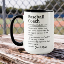 Definición de Entrenador de Béisbol Agradecimiento