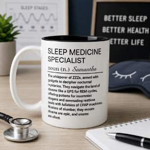 Taza Definición de especialista en medicina del sueño