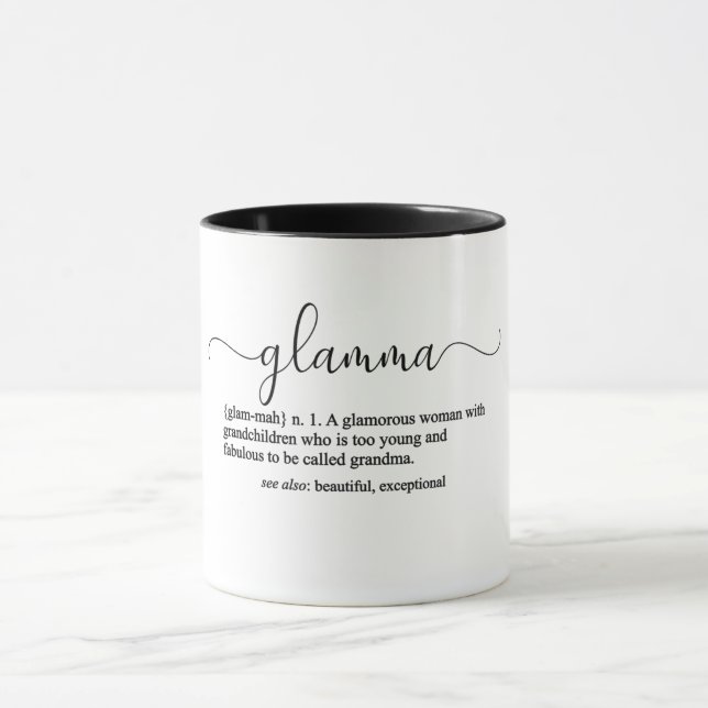 Taza Definición De Glamma (Centro)