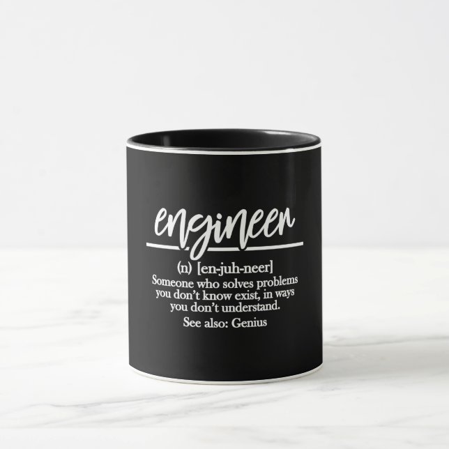 Taza Definición De Ingeniero (Centro)