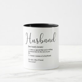 Taza Definición de marido